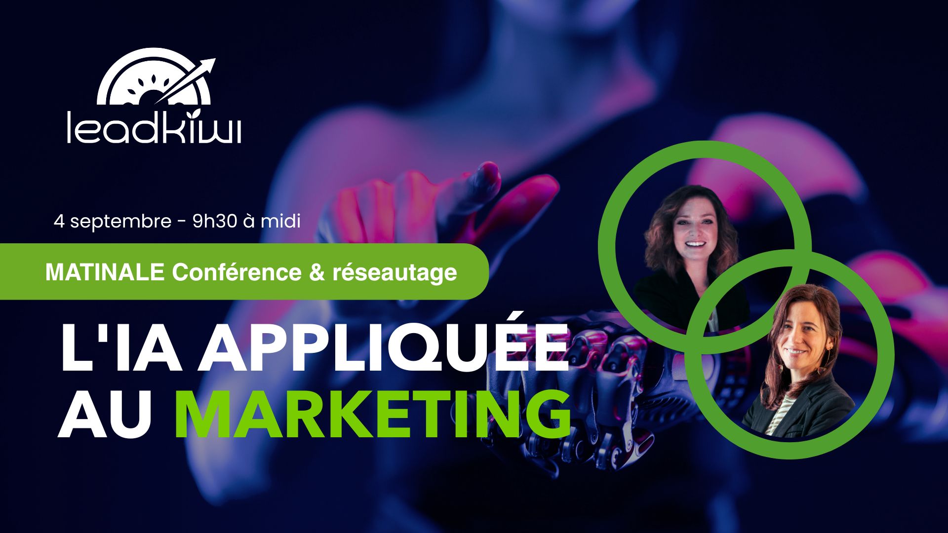 Matinale IA et réseautage